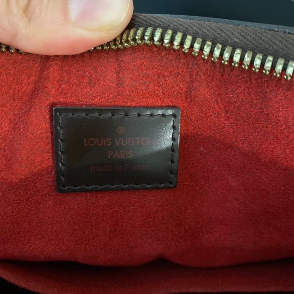 Louis Vuitton Trevi Pm Damier Ebene Leather Shoulder Bag - Picture 3 of 5